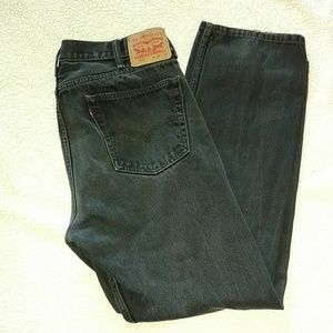 Levi's black jeans size 38 X32